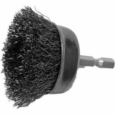 HOT MAX Brush Cup 2.5 Fine 1/4 Shank 26071